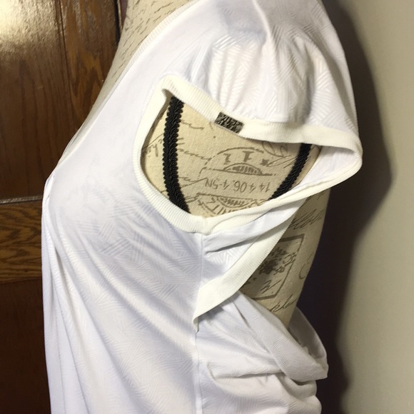 Miss Sixty white slouchy open back mini dress, S - Picture 4 of 8